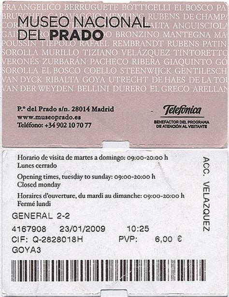 should i buy my ticket online for prado museum|museo del prado ticket prices.